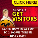 How to get visitors to your site